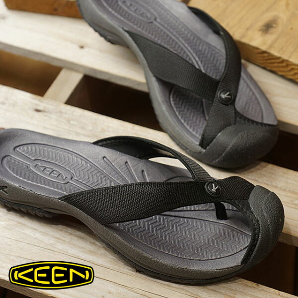 サイズ交換片道 KEENキーンサンダル靴メンズMWAIMEAH2ワイメアエイチツーBlack/SteelGrey(101921