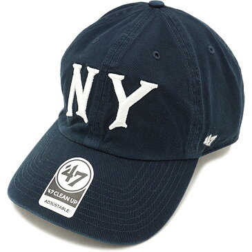 【10％OFFクーポン対象品】フォーティーセブン ’47 キャップ YANKEES COOPERSTOWN CLEAN UP ヤンキース メンズ レディース アジャスタブルキャップ 帽子 NAVY （RGW17GWSNL）【コンビニ受取対応商品】