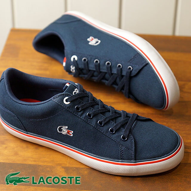 【8/30限定！楽天カードで最大7倍】LACOSTE ラコステ スニーカー 靴 レディース LEROND 218 1 QSP レロンド ネイビー [CAW0092-092]