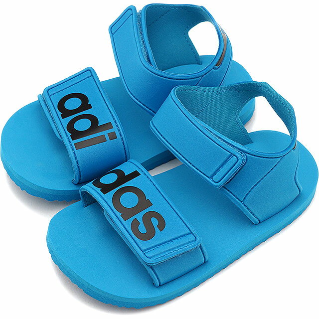 アディダスオリジナルスadidasOriginalsキッズビーチサンダルインファントBEACHSANDALIスニーカー靴ショックシアンS19/Cブラックブルー系(CDZ97/CG6603SS19Q2)【ts】【e】