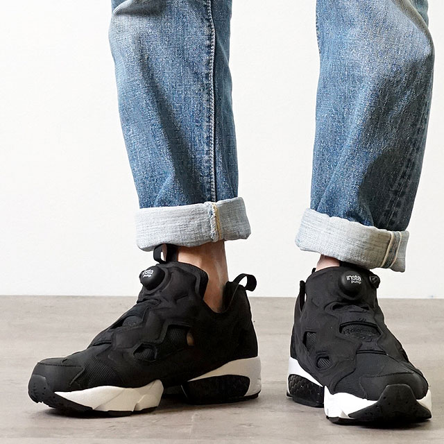 リーボック クラシック Reebok CLASSIC インスタ ポンプフューリー OG INSTAPUMP FURY OG メンズ・レディース スニーカー 黒 ブラック/ホワイト ブラック系 （DV6985 SS21）【e】【ts】