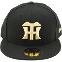 ニューエラ NEWERA キャップ 阪神タイガース NPB 59FIFTY （13562218） メンズ・レディース 帽子 日本プロ野球 ブラック/メタリックゴールド