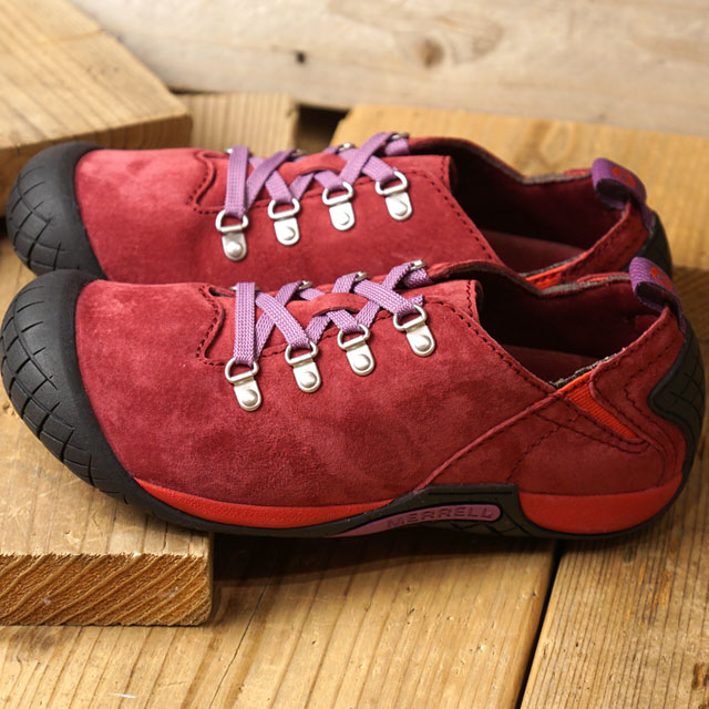 メレル MERRELL スニーカー パスウェイ レース W PATHWAY LACE （6002302 SS20） レディース ローカット トレッキングシューズ SYRAH レッド系【e】【ts】