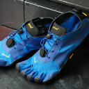 ビブラムファイブフィンガーズ Vibram FiveFingers 5本指シューズ V-ALPHA （19M7102 SS20） メンズ ベアフットスニーカー 靴 Blue/Black ブルー系