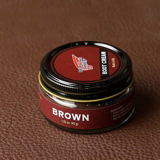レッドウィング REDWING 純正ケア用品 ブーツクリーム （97112） Boot Cream 45g 靴 保革クリーム Made in USA ブラウン