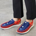 KEEN キーン サンダル ユニーク フラット M UNEEK FLAT (1023064 SS20) メンズ アウトドア スニーカー 靴 Blue Depths/Firey Red ブルー系【ts】