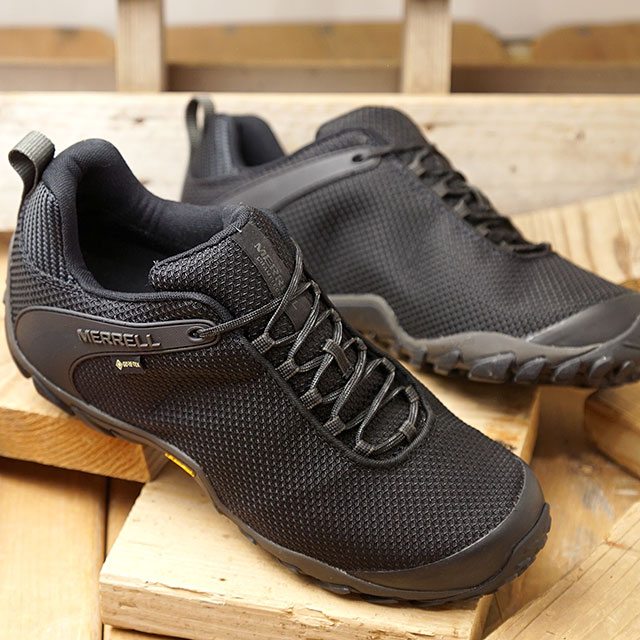 メレル MERRELL スニーカー カメレオン8 ストーム ゴアテックス CHAMELEON 8 STORM GORE-TEX （J033103） メンズ・レディース アウトドア トレッキングシューズ ハイキング 靴 BLACK ブラック系【e】【ts】