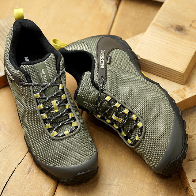 メレル メレル MERRELL スニーカー カメレオン8 ストーム ゴアテックス CHAMELEON 8 STORM GORE-TEX （J033671） メンズ・レディース アウトドア トレッキングシューズ ハイキング 靴 LICHEN カーキ系【ts】