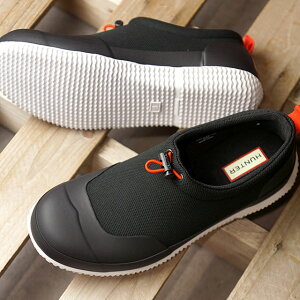 ハンター HUNTER スニーカー オリジナル メッシュシューズ M ORIGINAL MESH SHOE (MFF9112NRE-BLK SS20) メンズ スリッポン BLACK ブラック系【e】
