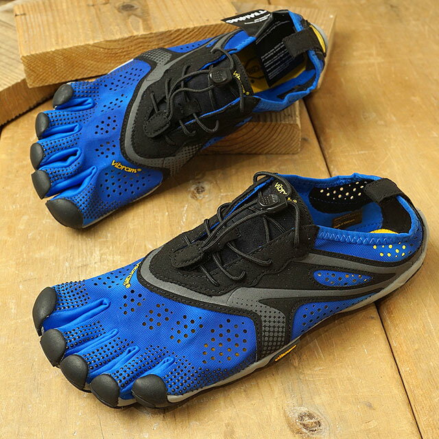 rut@CutBK[Y Vibram FiveFingers 5{wV[Y jO EH[LOp V-RUN M i20M7002 SS20j Y Xj[J[ BLUE/BLACK u[n