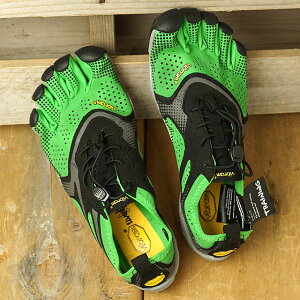 ビブラムファイブフィンガーズ Vibram FiveFingers 5本指シューズ ランニング ウォーキング用 V-RUN M （20M7003 SS20） メンズ スニーカー GREEN/BLACK グリーン系