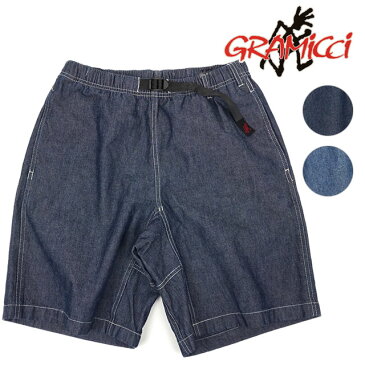 グラミチ GRAMICCI メンズ ライトデニム Gショーツ LIGHT DENIM G-SHORTS （GMP-20S048 SS20） ハーフパンツ ボトムス 【メール便可】【メール便送料無料】