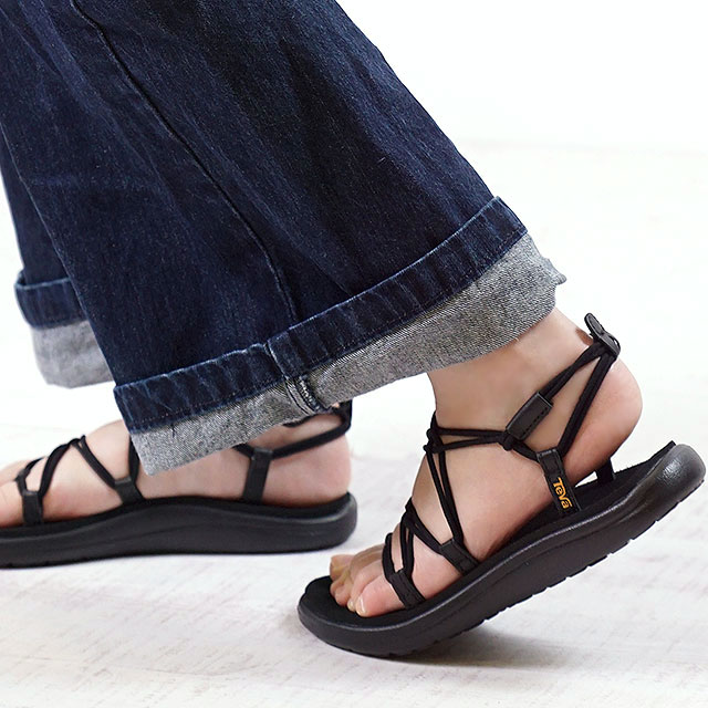 Teva テバ レディース サンダル 靴 WMNS Voya Infinity ボヤ インフィニティー BLK ブラック （1019622B）【ts】【e】