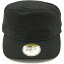 NEWERA ニューエラ キャップ CAP WM-01 ミリタリー ワークキャップ ブラック（13561912） NEW ERA
