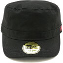 【5/31まで!最大100%ポイントバック!】NEWERA ニューエラ NEWERA キャップ WM-01 ミリタリー ワークキャップ ブラック/ストロベリー(...