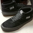 VANS バンズ スニーカー 靴 HALF CAB ハーフキャブ BLACK/BLACK （VN-0DZ3BKA）【e】