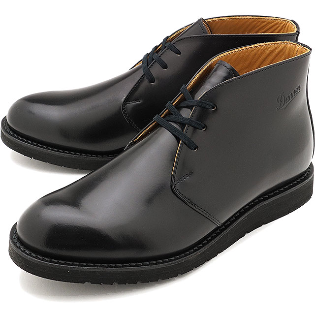 ダナー Danner メンズ ポストマンブーツ （D214302） POSTMAN BOOTS 靴 チャッカブーツ BLACK 黒 ブラック系 2