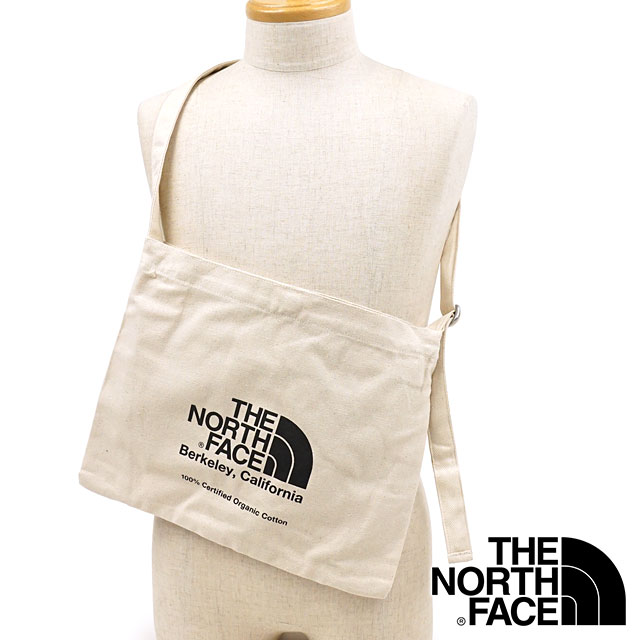 ノースフェイス THE NORTH FACE ミュゼットバッグ MUSETTE BAG [NM82041-K] メンズ・レディース TNF サコッシュバッグ ショルダーポーチ ナチュラル/ブラック【メール便可】【e】