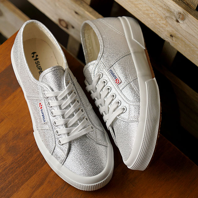 【日本正規品】スペルガ SUPERGA スニーカー ラメ 2750-LAMEW （S001820-031） レディース ローカット シューズ GREY シルバー系