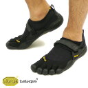 Vibram FiveFingers ビブラムファイブフィンガーズ メンズ KSO Black/Black ビブラム ファイブフィンガーズ 5本指シューズ ベアフット靴 （M148） その1