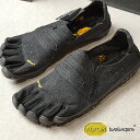 ビブラムファイブフィンガーズ メンズ Vibram FiveFingers カジュアル向け ヘンプ素材 5本指シューズ CVT-HEMP ベアフット Black 靴 18M6201 SS18 