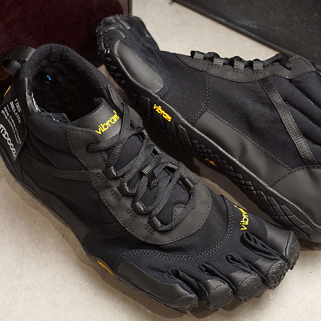 ビブラムファイブフィンガーズ Vibram FiveFingers 5本指シューズ アウトドア V-Trek Insulated （20M7801 FW20） メンズ アイストレックソール Black ブラック系