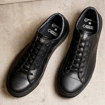 コンバース CONVERSE スニーカー オールスター クップ ゴアテックス サラウンド OX ALL STAR COUPE GORE-TEX SURROUND OX (31303490 SS21) メンズ・レディース ローカット BLACKMONOCHROME ブラック系