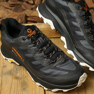 メレル MERRELL トレッキングシューズ モアブ スピード ゴアテックス M MOAB SPEED GORE-TEX （J066769 SS21） メンズ 軽量 完全防水 アウトドア スニーカー BLACK ブラック系