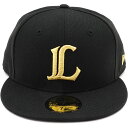 ニューエラ NEWERA キャップ 埼玉西武ライオンズ NPB 59FIFTY （13562207） メンズ レディース 帽子 日本プロ野球 ブラック/メタリックゴールド