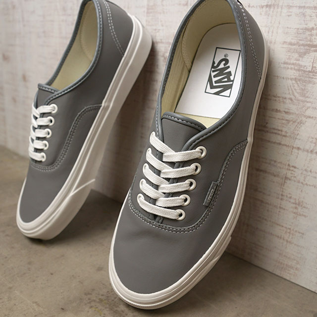 バンズ VANS オーセンティック44 DX アナハイムファクトリー スニーカー （VN0A5KX4AXE SS22） AUTHENTIC 44 DX ANAHEIM FACTORY メンズ ヴァンズ VINTAGE LEATHER/FROST 灰 グレー系【ts】【e】