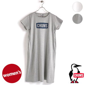 チャムス CHUMS チャムスロゴドレス レディース （CH18-1212 SS22） W CHUMS Logo Dress トップス 半袖 Tシャツワンピース アウトドア