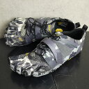 ビブラムファイブフィンガーズ Vibram FiveFingers メンズ 5本指シューズ （21M7702 ） M V-Train 2.0 トレーニング フィットネス ジム カジュアル ランニング Grey/Camo 灰 グレー系 その1