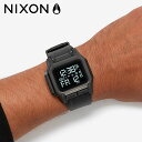 【返品・交換可】【メーカー2年保証】ニクソン NIXON 腕時計 メンズ レグルス （A1180001-00 SS22） Regulus キャンプ アウトドア デジタル スポーツウォッチ ギフト All Black 黒 ブラック系 その1