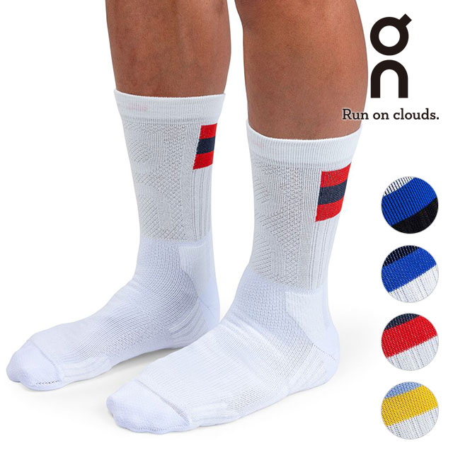 オン On テニス ソックス メンズ （376.00885 376.00883 376.00886 376.00884 SS22） Tennis Sock 靴下 クルー スニーカーソックス 【メール便可】