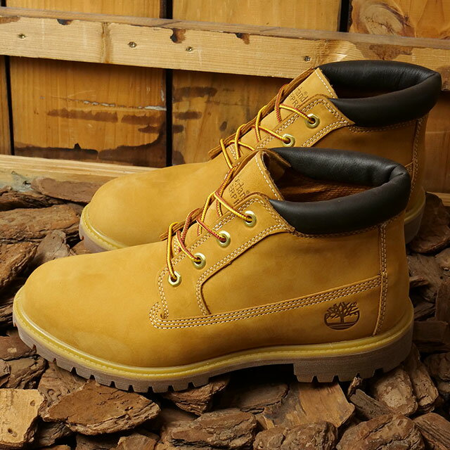 楽天SHOETIMEティンバーランド Timberland メンズ ネルソン プレミアム ウォータープルーフ チャッカブーツ （23061-231 SS23） Nelson Premium WP Chukka 靴 アウトドアシューズ 防水 イエローブーツ Wheat イエロー系