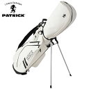 【7/31まで!最大100%ポイントバック!】パトリック ゴルフ PATRICK GOLF キャディバッグ (222-610 SS23) CADDIE BAG ...