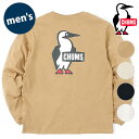 チャムス CHUMS メンズ ブービーロゴロングスリーブTシャツ (CH01-2275 SS23) M Booby Logo L/S T-Shirt トップス 長袖 アウトドア【メール便可】 正規取扱店【ts】【e】