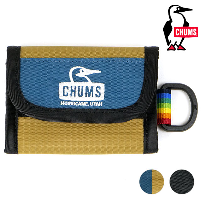 チャムス 財布 レディース チャムス CHUMS スプリングデールコンパクトウォレット （CH60-3475 SS23） Spring Dale Compact Wallet メンズ・レディース 三つ折り財布 小銭入れ アウトドア【メール便可】