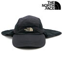 楽天SHOETIMEザ ノースフェイス THE NORTH FACE サンシールドキャップ （NN02308-K SS23） Sunshield Cap メンズ・レディース TNF アウトドア 帽子 UVカット 虫よけ加工 ブラック