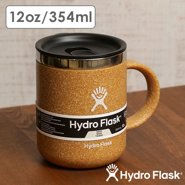 ハイドロフラスク Hydro Flask コーヒー クロージアブル コーヒーマグ 354ml （8901080110222 SS23） COFFEE 12oz CLOSEABLE COFFEE MUG ステンレス コーヒーカップ 保温 保冷 アウトドア オフィス ジム ハワイ Bark