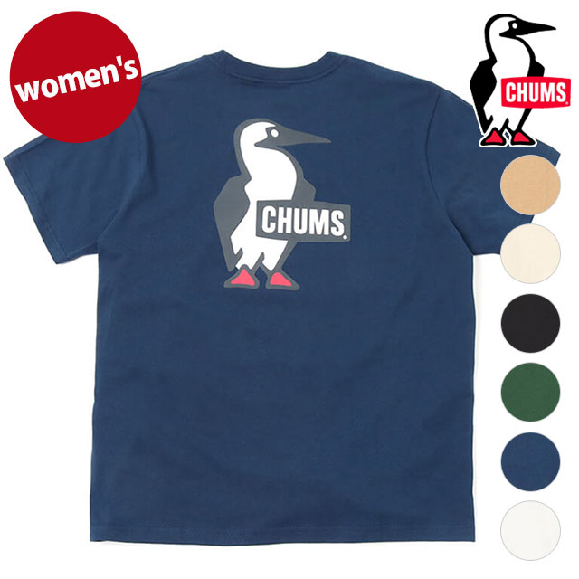 チャムス トップス レディース チャムス CHUMS レディース ブービーロゴTシャツ （CH11-2279 SS23） W Booby Logo T-Shirt トップス 半袖 アウトドア【メール便可】