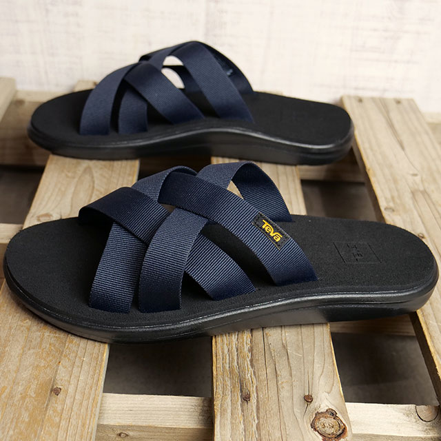 テバ Teva メンズ サンダル ボヤ スライド （1099272B-NAVY SS23） M VOYA SLIDE 靴 スポーツサンダル 水遊び キャンプ アウトドア NAVY