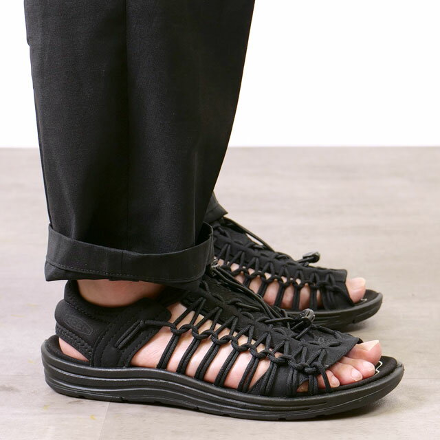 6/5ꡪȥ꡼Ǻ100ݥȥХåۡʸ̵ۥ KEEN   ˡ ġ ƥ 1027290 SS23 M UNEEK II OT  ȥɥ塼 Black/Black