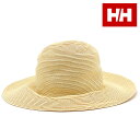 ヘリーハンセン HELLY HANSEN サマーロールハット （HC92218-IV） Summer Roll Hat メンズ・レディース HH 帽子 UVカット仕様 麦わら帽子 アイボリー