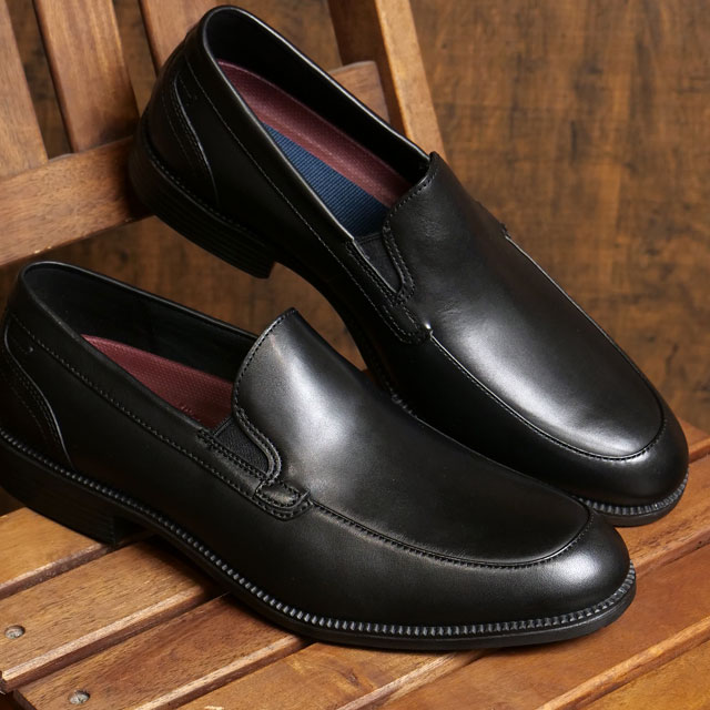 ロックポート ROCKPORT メンズ レザーシューズ トータルモーション ドレスポーツ ベネチアン （CI7166W） TOTAL MOTION DRESSPORT VENETIAN 革靴 ワイドワイズ ビジネス BLACK 黒 ブラック系