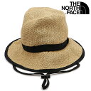 ザ ノースフェイス THE NORTH FACE ハイクハット （NN02341-NA SS23） HIKE Hat メンズ・レディース TNF アウトドア 麦わら帽子 ウォッシャブル ストローハット 速乾 ナチュラル【メール便可】【e】