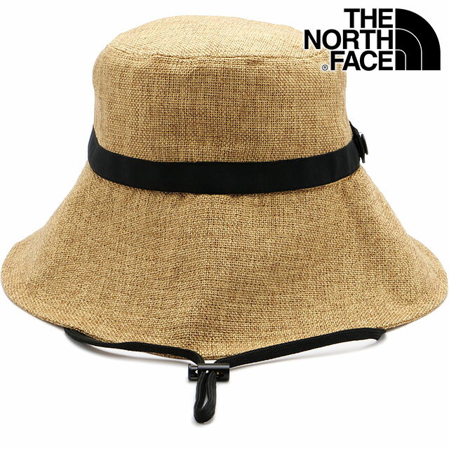 ゆうパケット発送！ 送料無料 ノースフェイス 麦わら帽子 レディース メンズ THE NORTH FACE HIKE Bloom Hat ハイク ブルーム ハット パッカブル 紫外線 日差し防止 折り畳み ストローキャップ ナチュラル NN02343