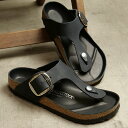 yK̔XzrPVgbN BIRKENSTOCK fB[X M[ rbOobN IChU[ i1023334 SS23j GIZEH BIG BUCKLE hCc RtH[gT_ NT_ BLACK | NATURAL LEATHER OILED  ubNn