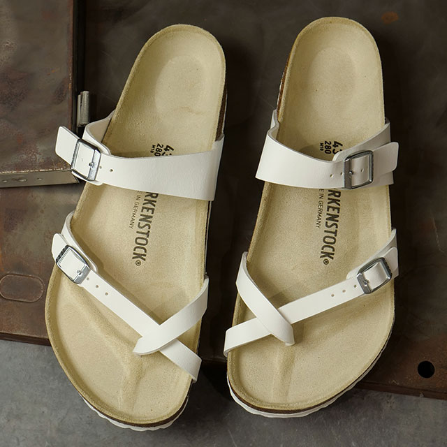 ビルケンシュトック BIRKENSTOCK マヤリ ビルコフロー （71051 SS23） MAYARI メンズ・レディース ドイツ製 コンフォートサンダル 健康サンダル WHITE | BIRKO-FLOR 白 ホワイト系