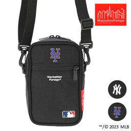 マンハッタンポーテージ 縦型ショルダーバッグ メンズ マンハッタンポーテージ Manhattan Portage × MLB コブルヒルバッグ （MP1436MLBYANKEES/MP1436MLBMETS SS23） Cobble Hill Bag (MD) MLB メンズ・レディース 鞄 縦型ショルダーポーチ